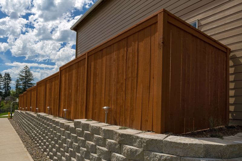 Privacy Fence Installation detail
